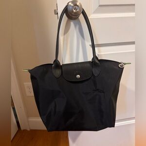 Le Pliage Green Small Nylon Tote Bag